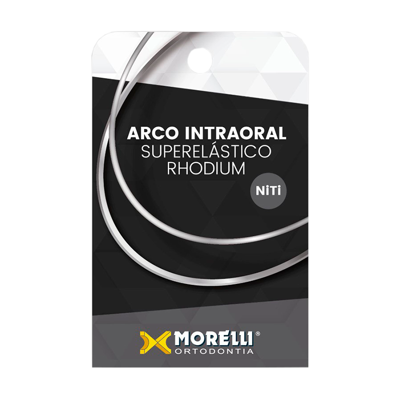 Clique na imagem para ampliar Arco Niti Intraoral Rhodium Superelástico