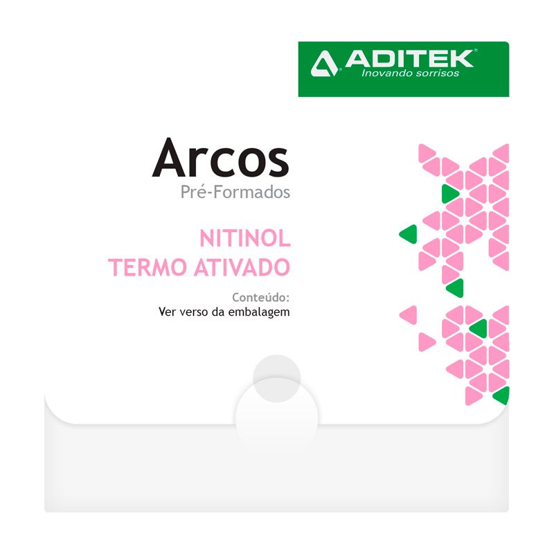 Clique na imagem para ampliar Arco Niti Termoativado Memoflex Bio Slide Retangular