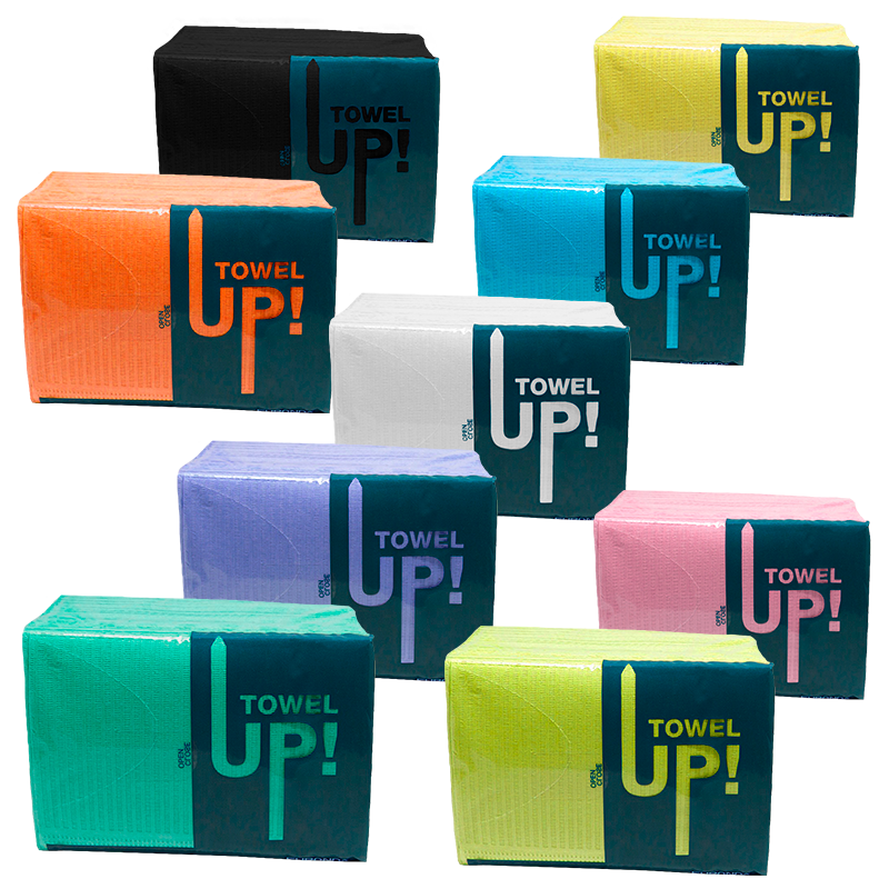 Clique na imagem para ampliar Babador Descartável Towel Up! Monoart