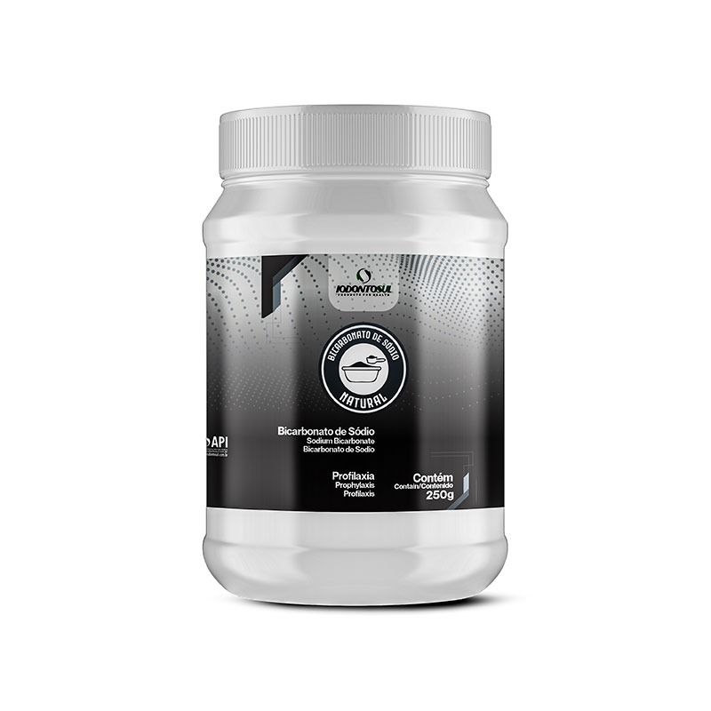 Bicarbonato de Sódio Extrafino Natural 250g - Iodontosul