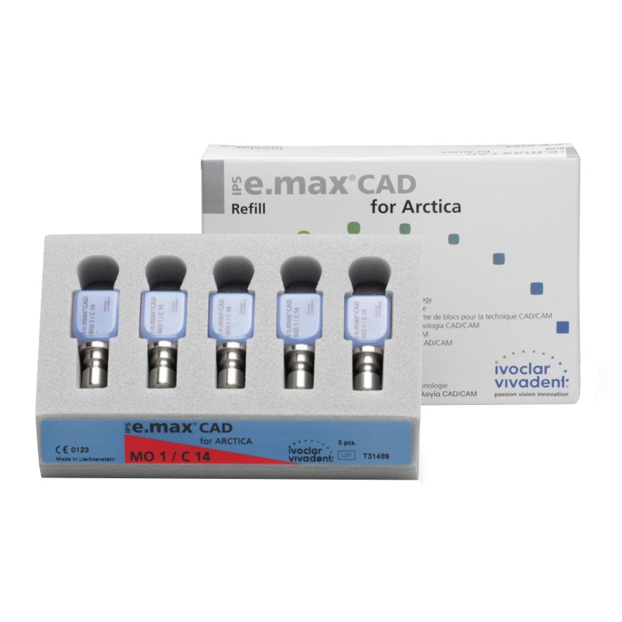 Bloco CAD/CAM IPS E.max For Inlab MO - Ivoclar