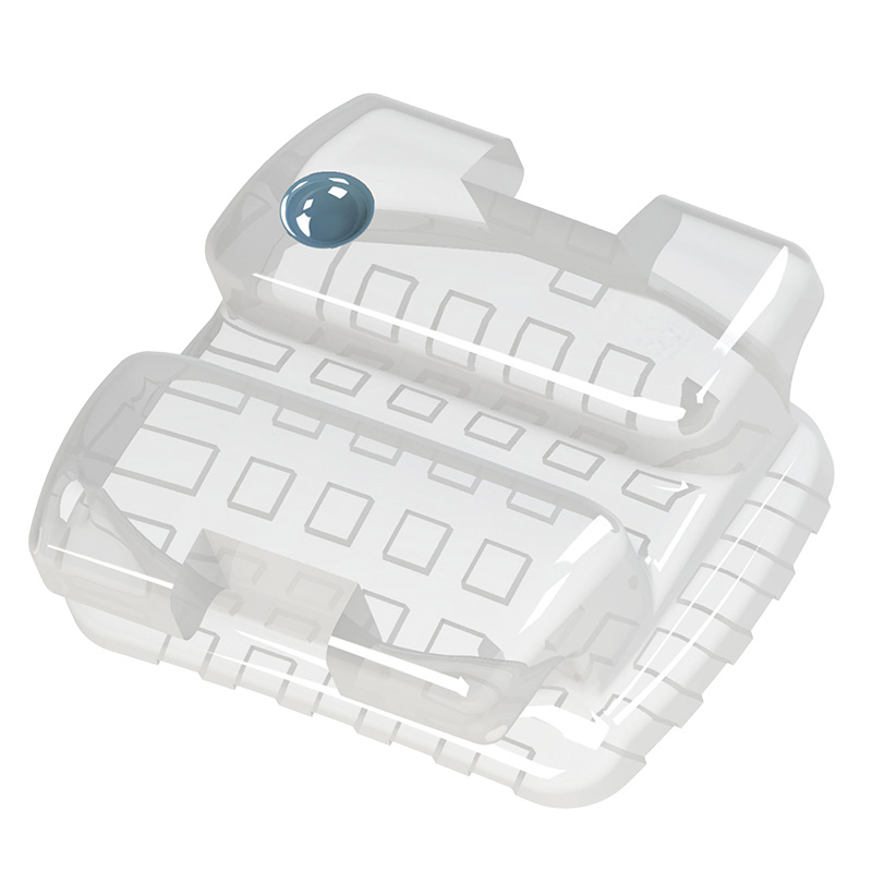 Bráquete Cerâmico PolySafira Roth 0,022'' - Dente 21 - Reposição - Morelli