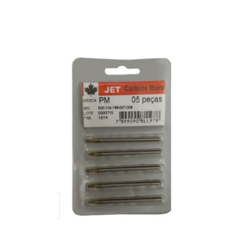 Broca Carbide Cônica Dentada Ponta Plana 44,5mm PM Nº 702 - Jet