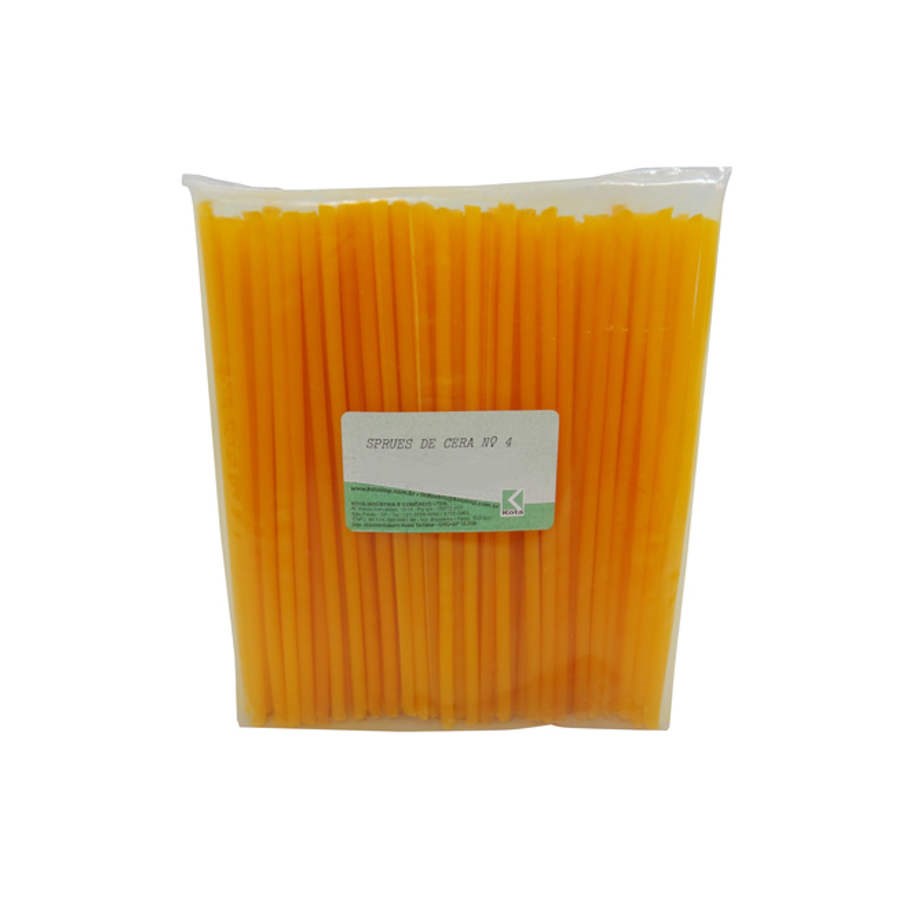 Cera em Sprues para Fundição 4,5mm 250G - Kota