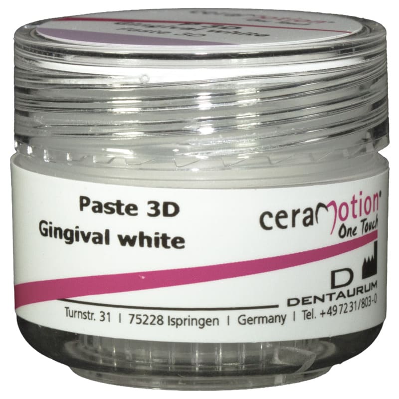 Cerâmica One Touch Paste 3D Gingival White - Talmax