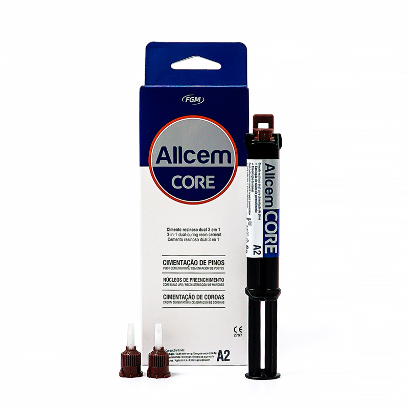 Cimento Resinoso Dual Allcem Core Corpo Duplo A2 6g - FGM