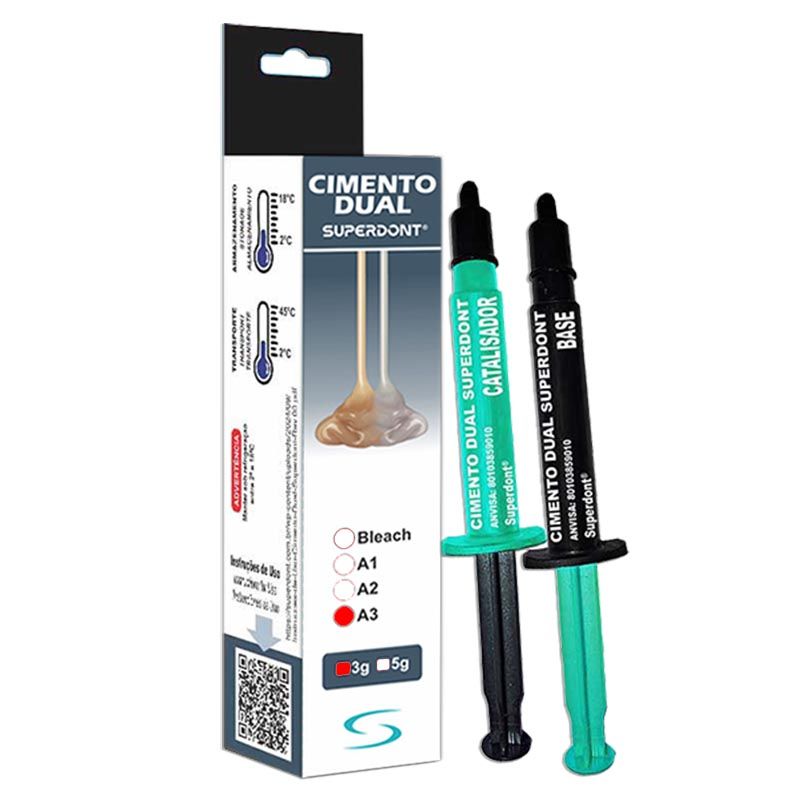 Cimento Resinoso Dual A3 3G - Superdont