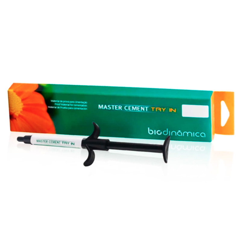 Cimento Resinoso Master Cement Try-in A3 2,5g - Biodinâmica