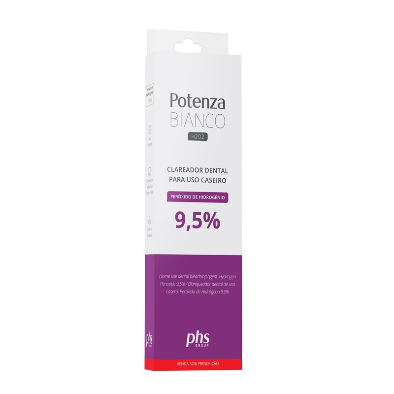 Clareador Potenza Bianco H2O2 9,5% 3g - PHS