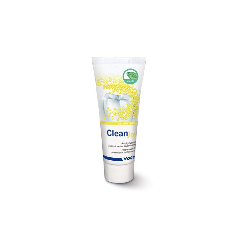 Pasta Profilática Cleanjoy Menta Média Amarela 100g - Voco