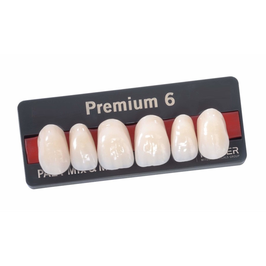 Dente Premium Anterior Superior Bl2 R4 6Unid. - Kulzer