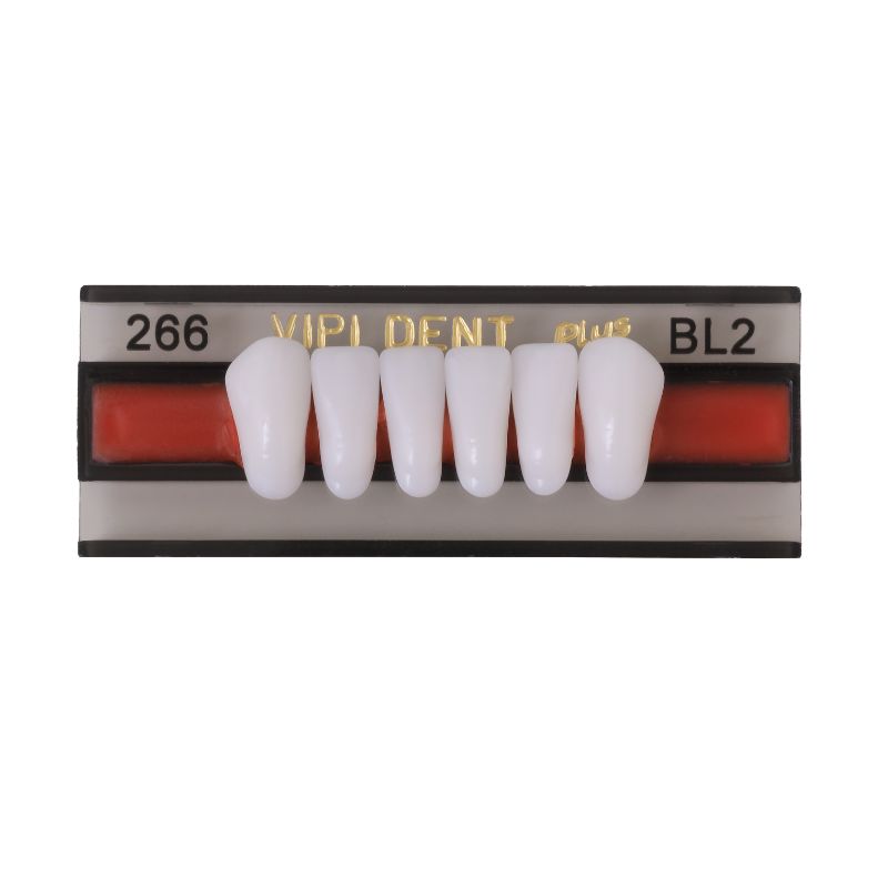 Dente Vipi Dent Anterior Superior B 38S Bl2 6Unid. - Vipi