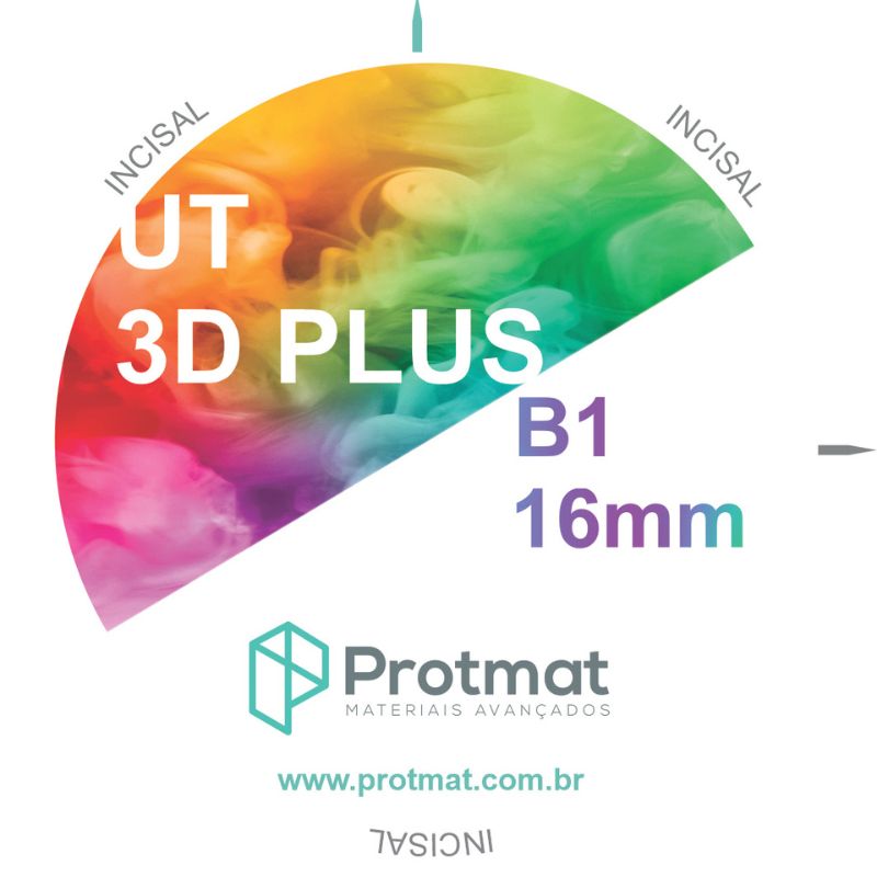 Disco Zircônia Open Ut Ilumia 3D Plus 98X16 mm B1 1Unid. - Protmat