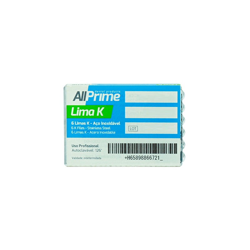 Lima K 25 mm Nº 35 - 6unid. - AllPrime