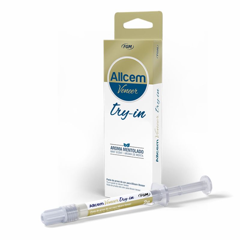 Cimento Resinoso Allcem Veneer Try-in Branco Opaco - FGM