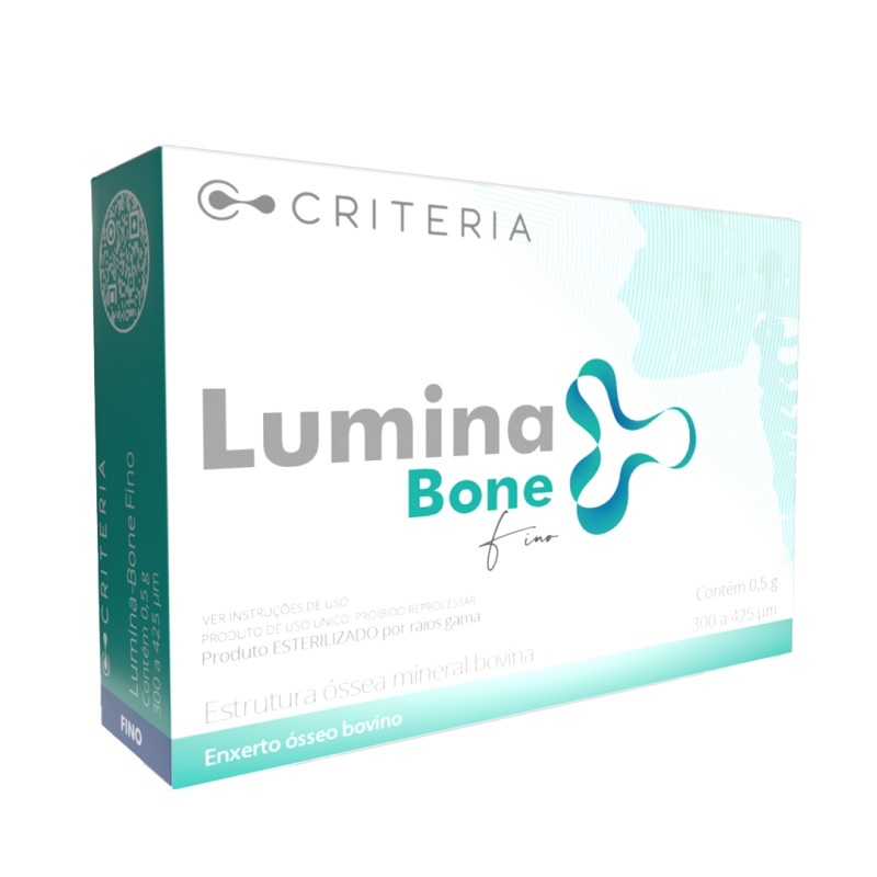 Enxerto Ósseo Bovino Lumina-Bone Fino 0,5g - Criteria