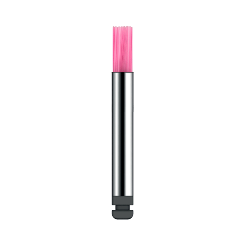 Escova de Robinson Color-Brush Mini Pincel Reto Ultra-Soft Rosa - American Burrs