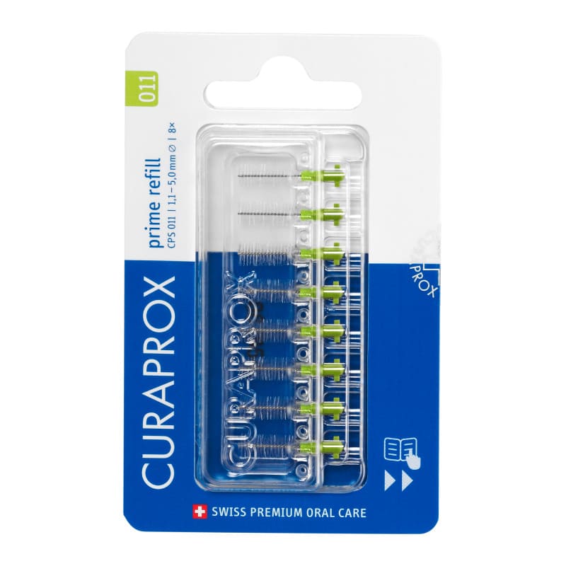 Refil Escova Interdental CPS 11B 8x0,11 mm Prime - Curaprox