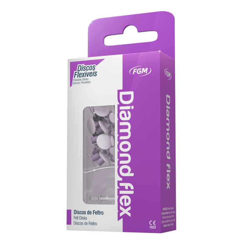 Clique na imagem para ampliar Disco Feltro Diamond Flex