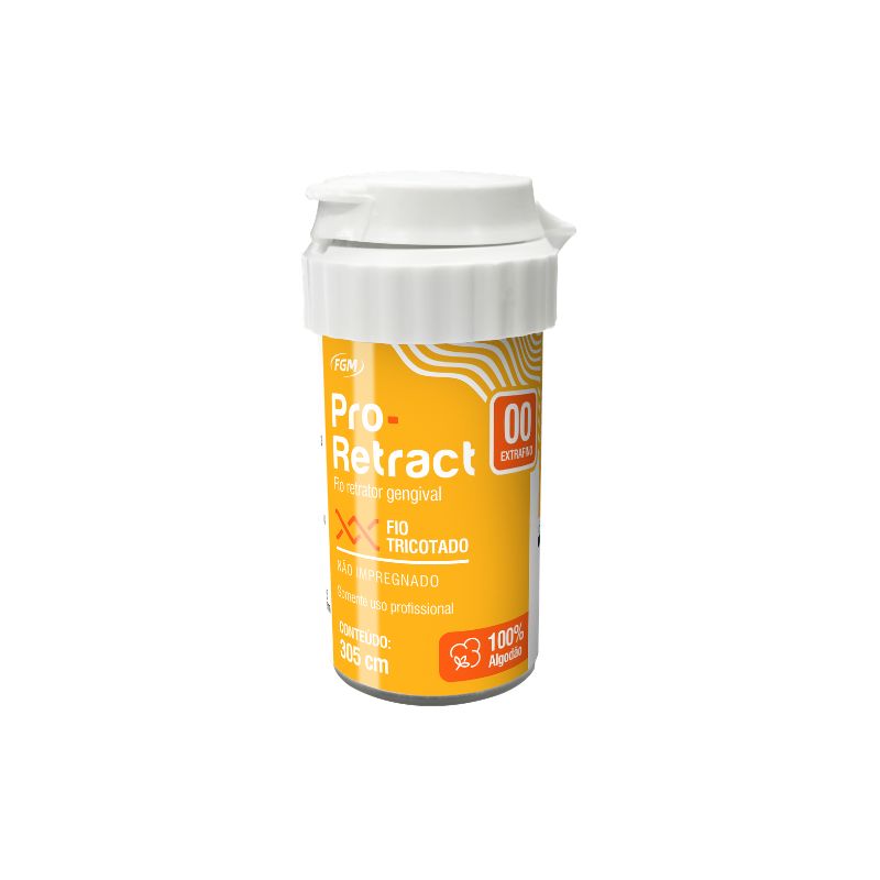 Fio Retrator Gengival Pro-Retract 00 Extrafino 305 cm - FGM