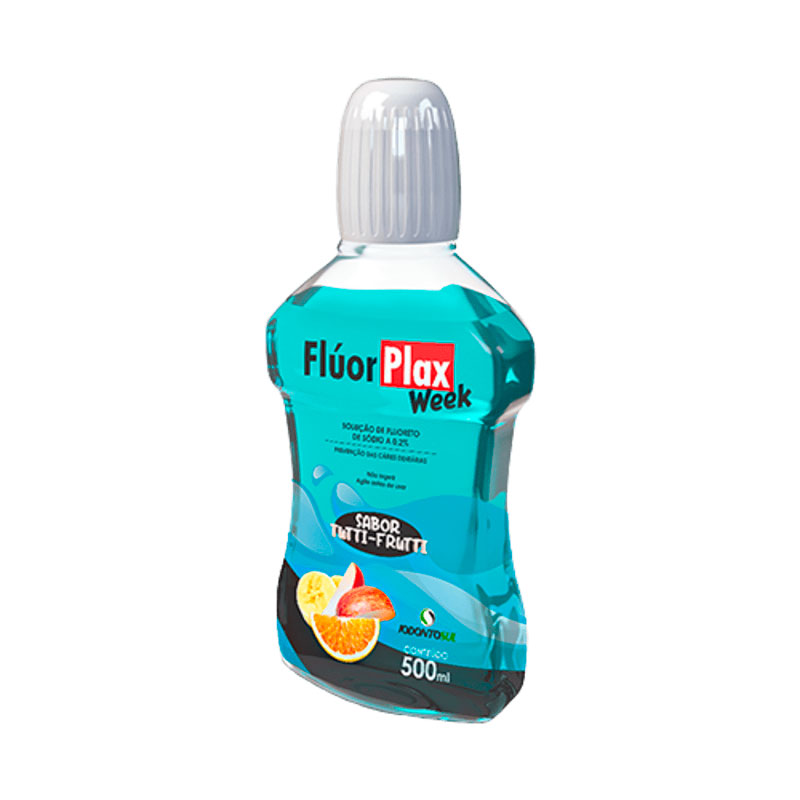 Flúor Plax Week 0,2% White 500 ml - Iodontosul