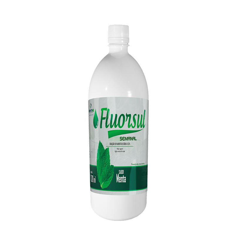 Clique na imagem para ampliar Flúor Solução Semanal Fluorsul 1L