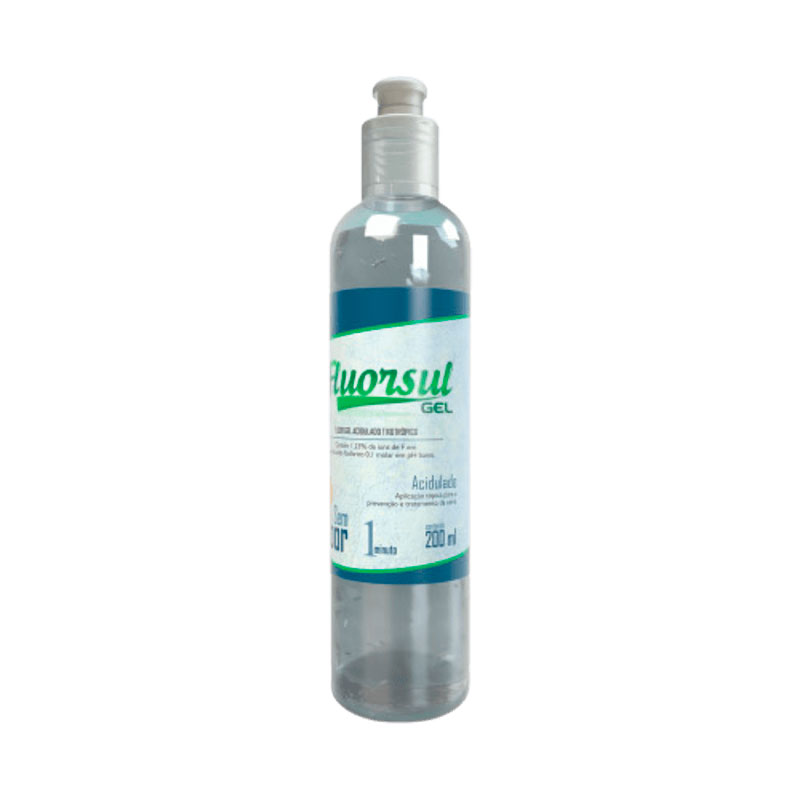 Flúor Gel Fluorsul sem Sabor 200 ml - Iodontosul