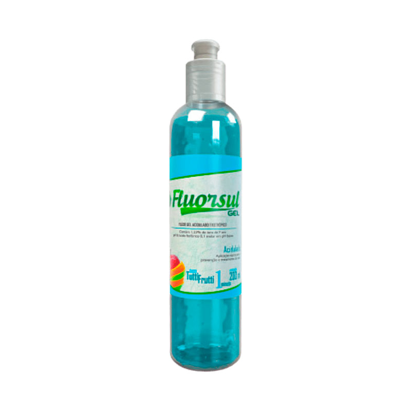 Flúor Gel Fluorsul Tutti-Frutti 200 ml - Iodontosul