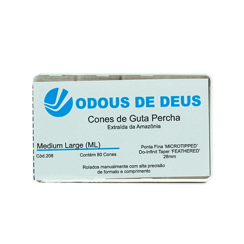 Gutapercha Acessória 28 mm - ML - Odous de Deus