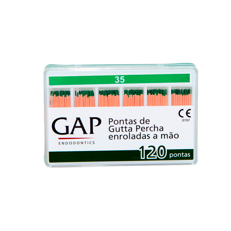 Guta-percha Calibrada Nº 35 120unid. - Dentsply Sirona