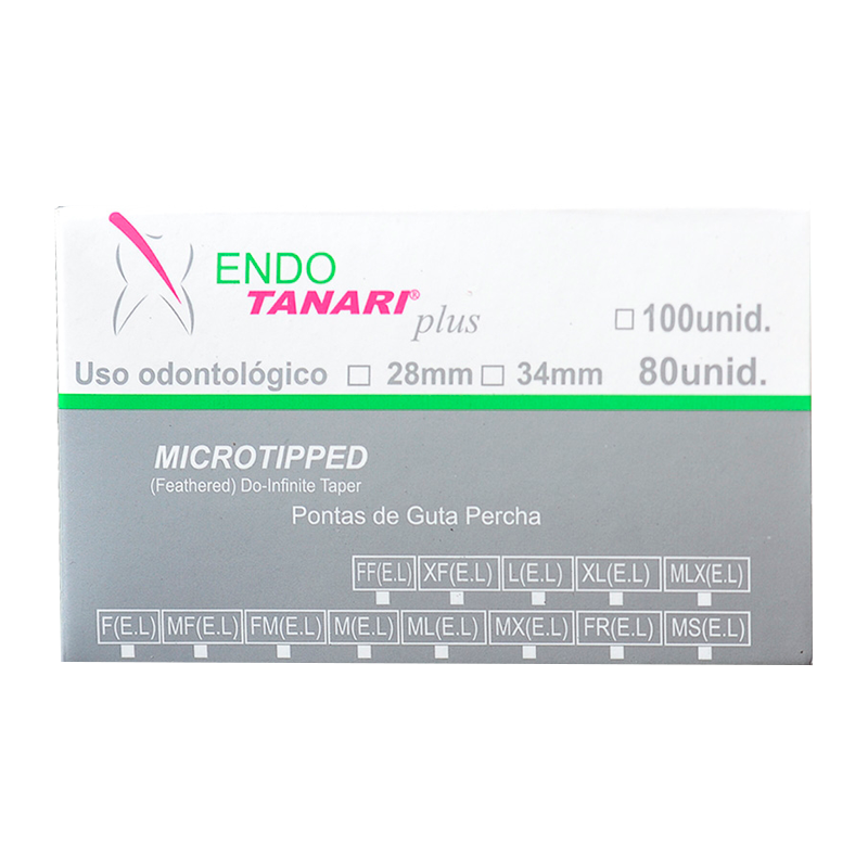 Clique na imagem para ampliar Gutapercha Microtipped 28mm
