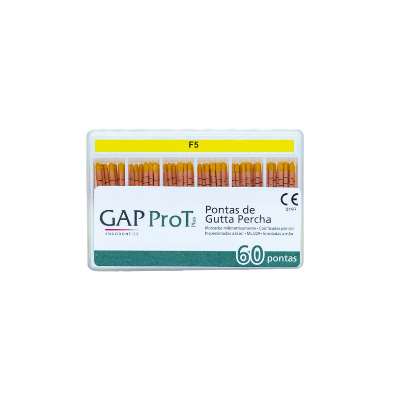 Gutapercha para Sistema Rotatório ProT Plus F5 - GAP