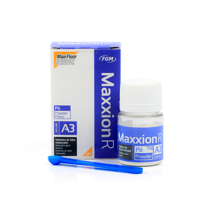 Clique na imagem para ampliar Ionômero de Vidro Maxxion R Powder