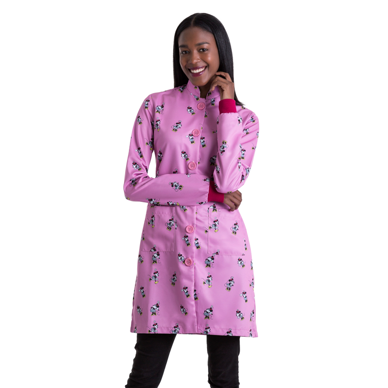 Clique na imagem para ampliar Jaleco Estampado Minnie Mouse