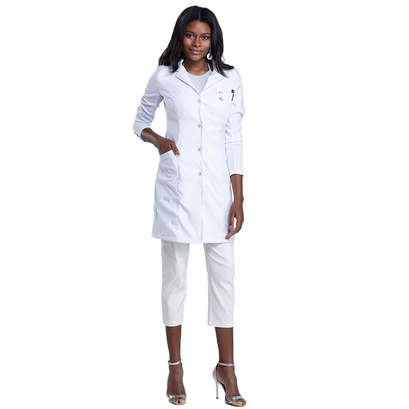 Clique na imagem para ampliar Jaleco Feminino Suit - Branco