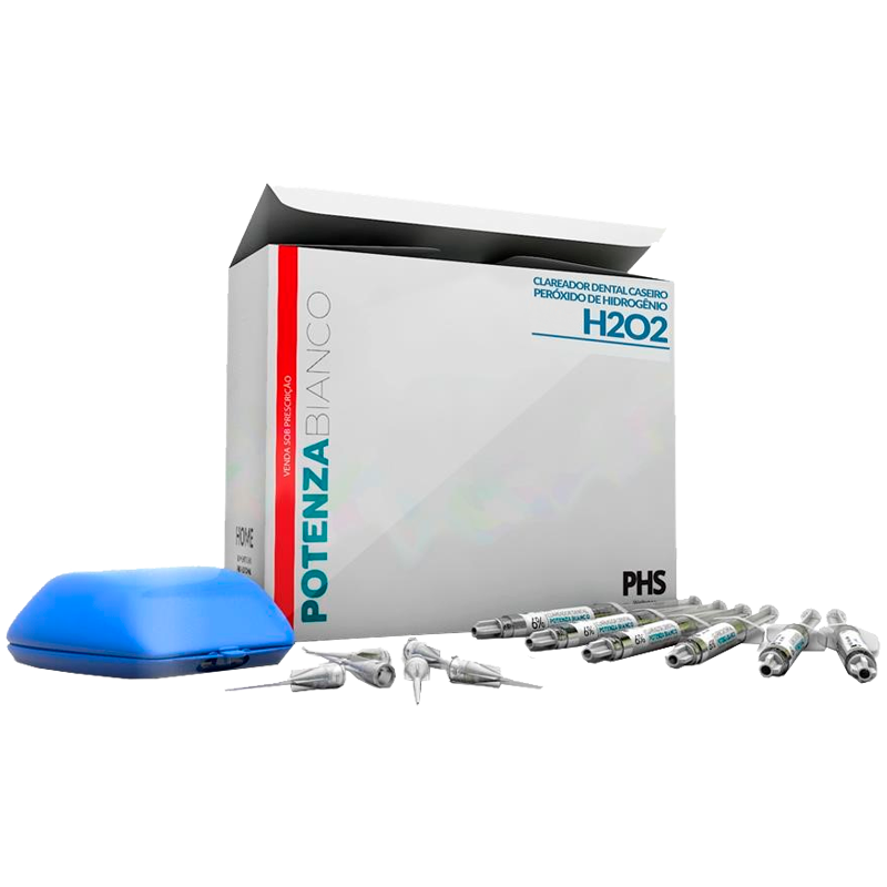 Clique na imagem para ampliar Kit Clareador Potenza Bianco - 6 Seringas