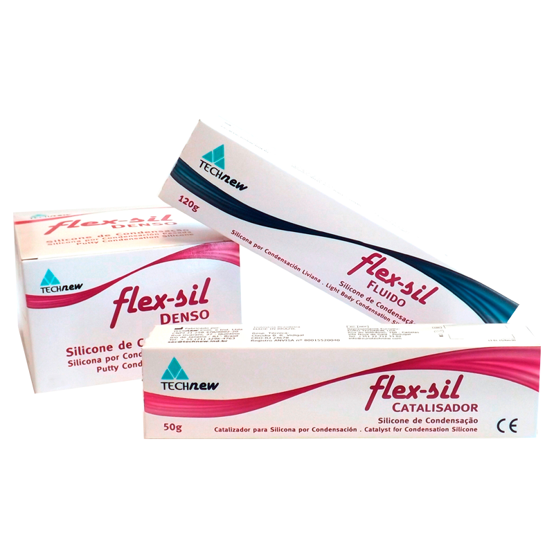 Clique na imagem para ampliar Kit Silicone de Condensação Flex-Sil