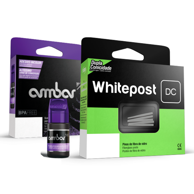 Clique na imagem para ampliar Pino de Fibra de Vidro Whitepost DC Intro + Ambar APS
