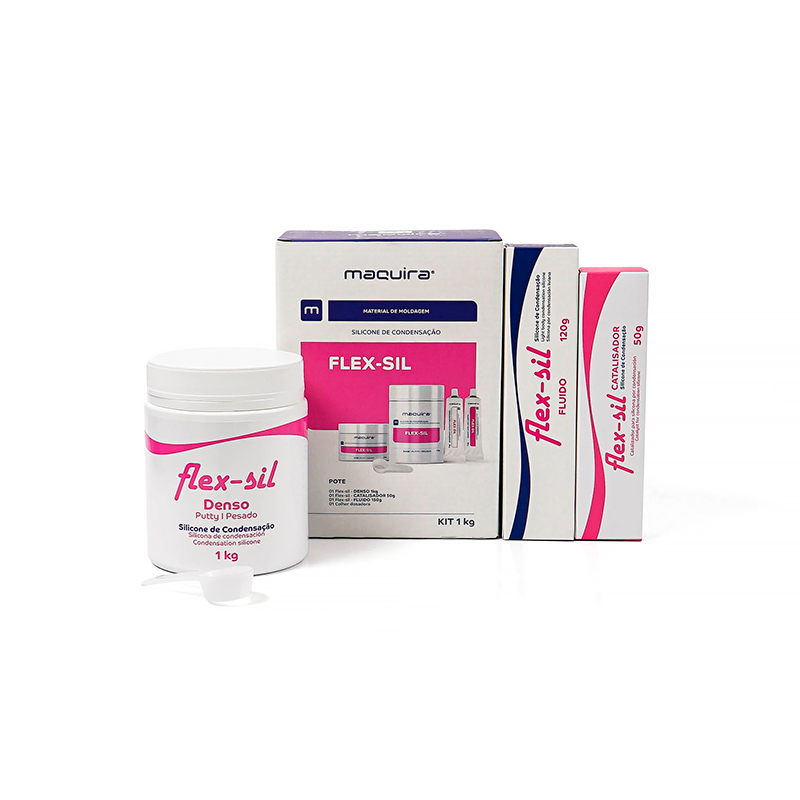 Clique na imagem para ampliar Silicone de Condensação Flex-Sil