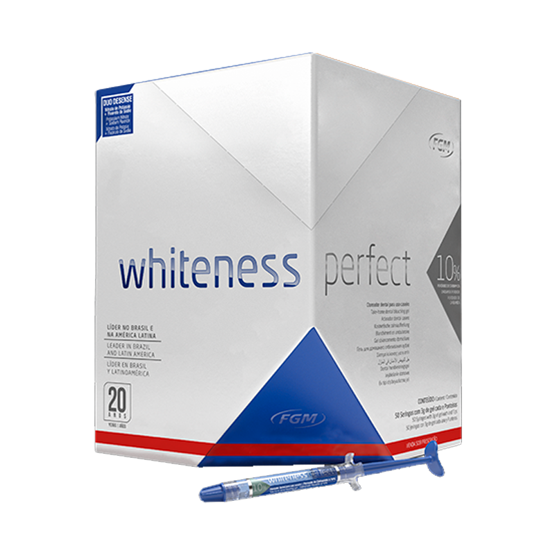 Clique na imagem para ampliar Kit Clareador Whiteness Perfect
