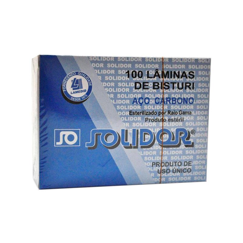 Clique na imagem para ampliar Lâmina de Bisturi Aço Carbono