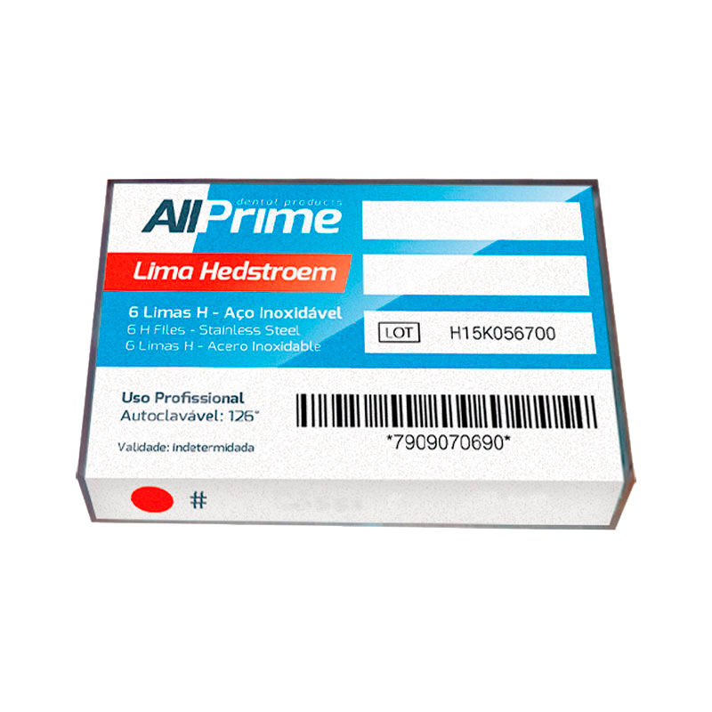 Lima Hedstroem 21 mm Nº 10 - 6unid. - AllPrime