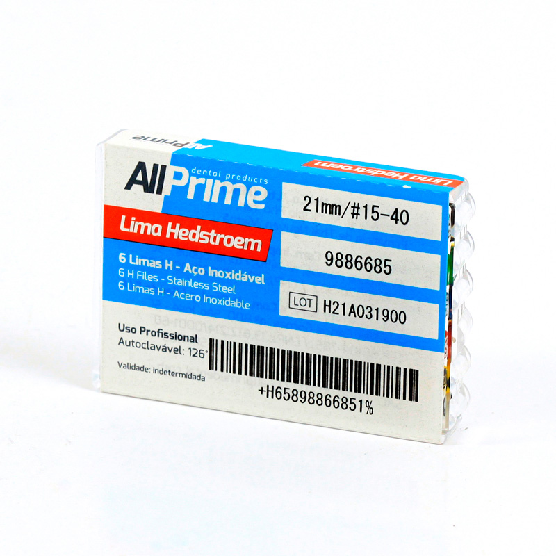 Lima Hedstroem 21 mm Nº 15-40 - 6unid. - AllPrime
