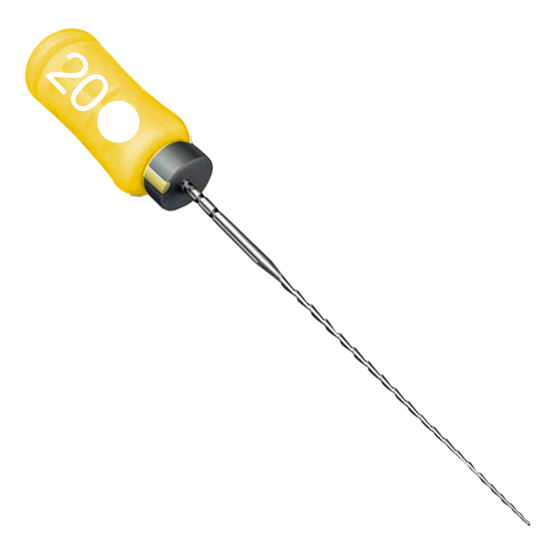 Lima Hedstroem 25 mm Nº 20 - 6unid. - Dentsply / Maillefer