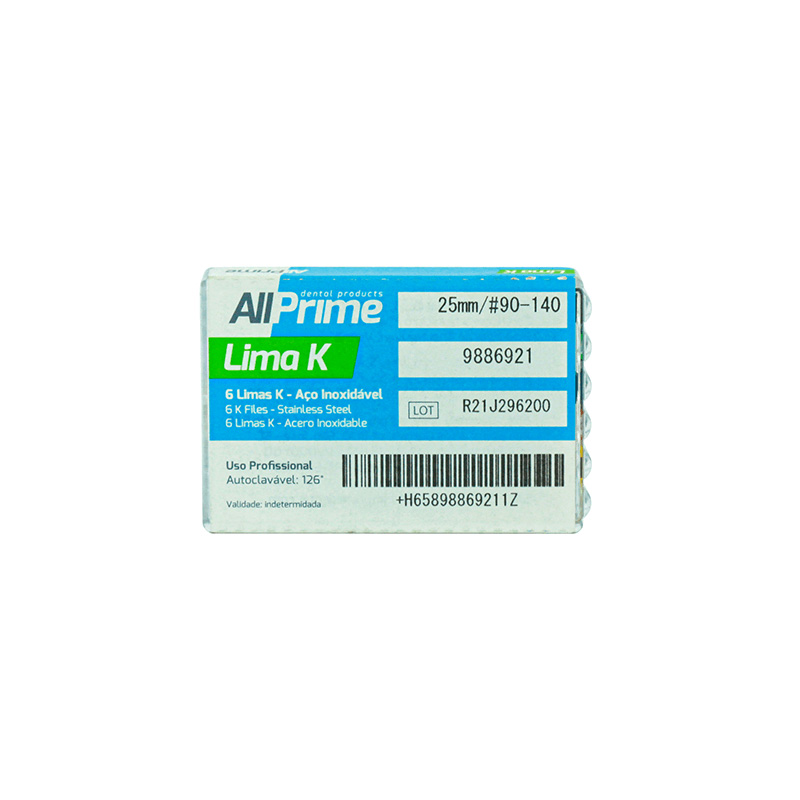Lima K 25 mm Nº 90-140 - 6unid. - AllPrime