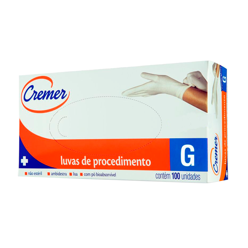 Clique na imagem para ampliar Luva Látex p/ Procedimento