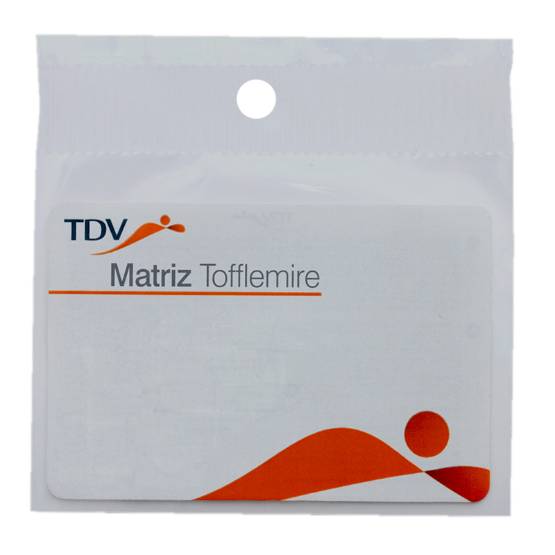 Banda Aço Matriz Molar Tofflemire 12unid. - TDV