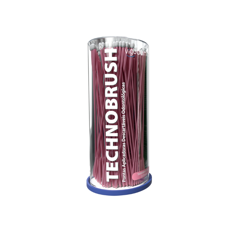 Aplicador Technobrush com 100 Unidades - Vigodent