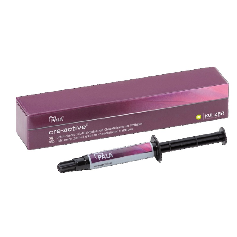 Resina Pala Cre-Active Red 1 Seringa 3G - Kulzer