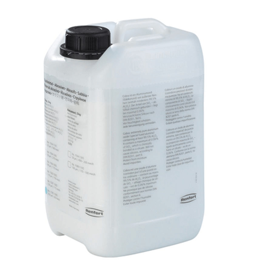 Óxido de Alumínio Cobra 90 Microns 5 kg Branco - Renfert